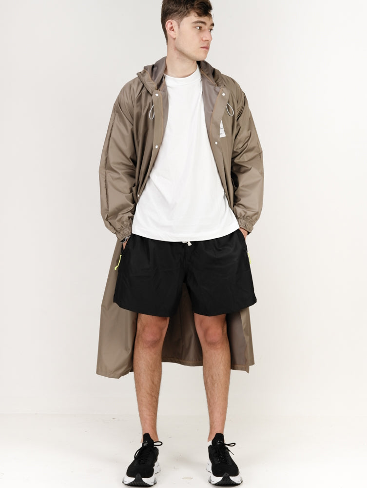 Ripstop Waterproof Raincoat Stone