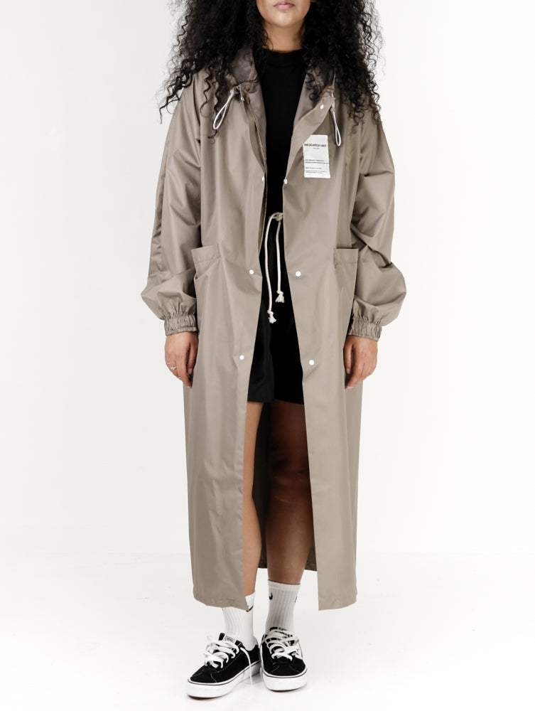 Ripstop Waterproof Raincoat Stone