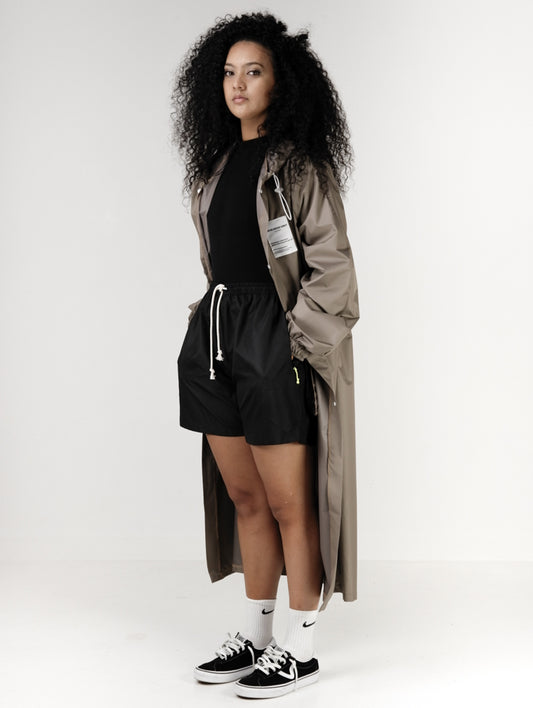 Ripstop Waterproof Raincoat Stone