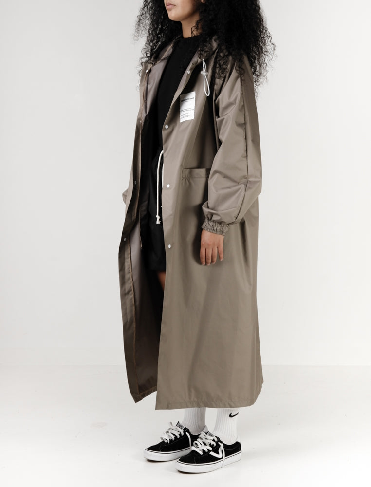Ripstop Waterproof Raincoat Stone