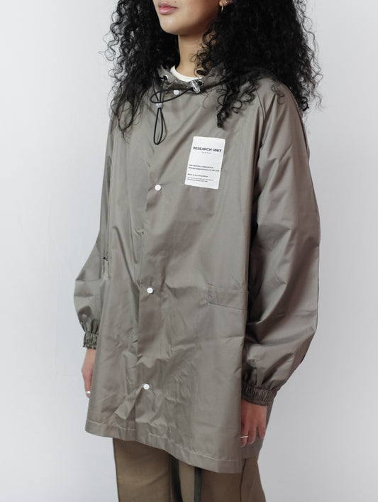 Ripstop Waterproof Rain Jacket (Stone)