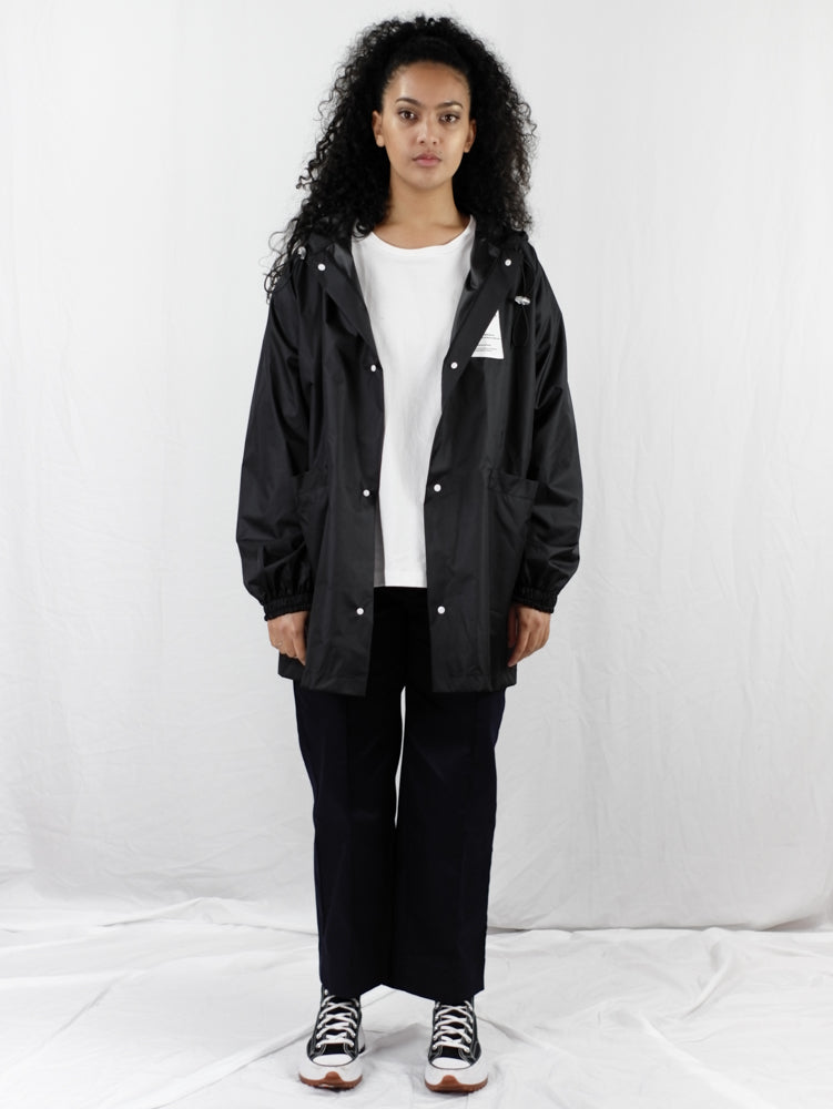 Ripstop Waterproof Rain Jacket (Black)