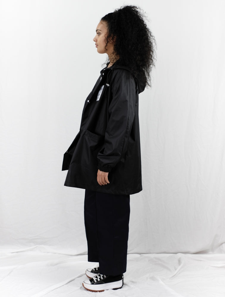 Ripstop Waterproof Rain Jacket (Black)