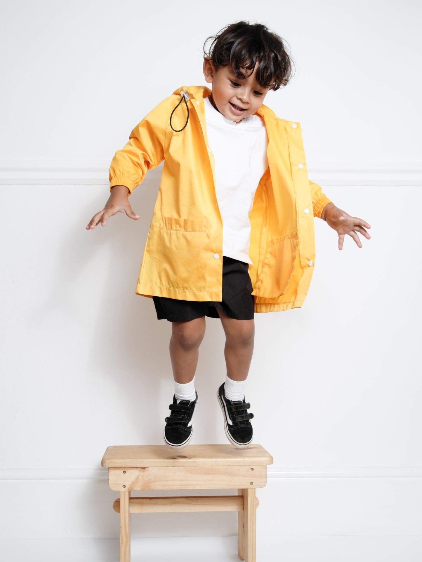 The Stormy Rain Jacket (Yellow)