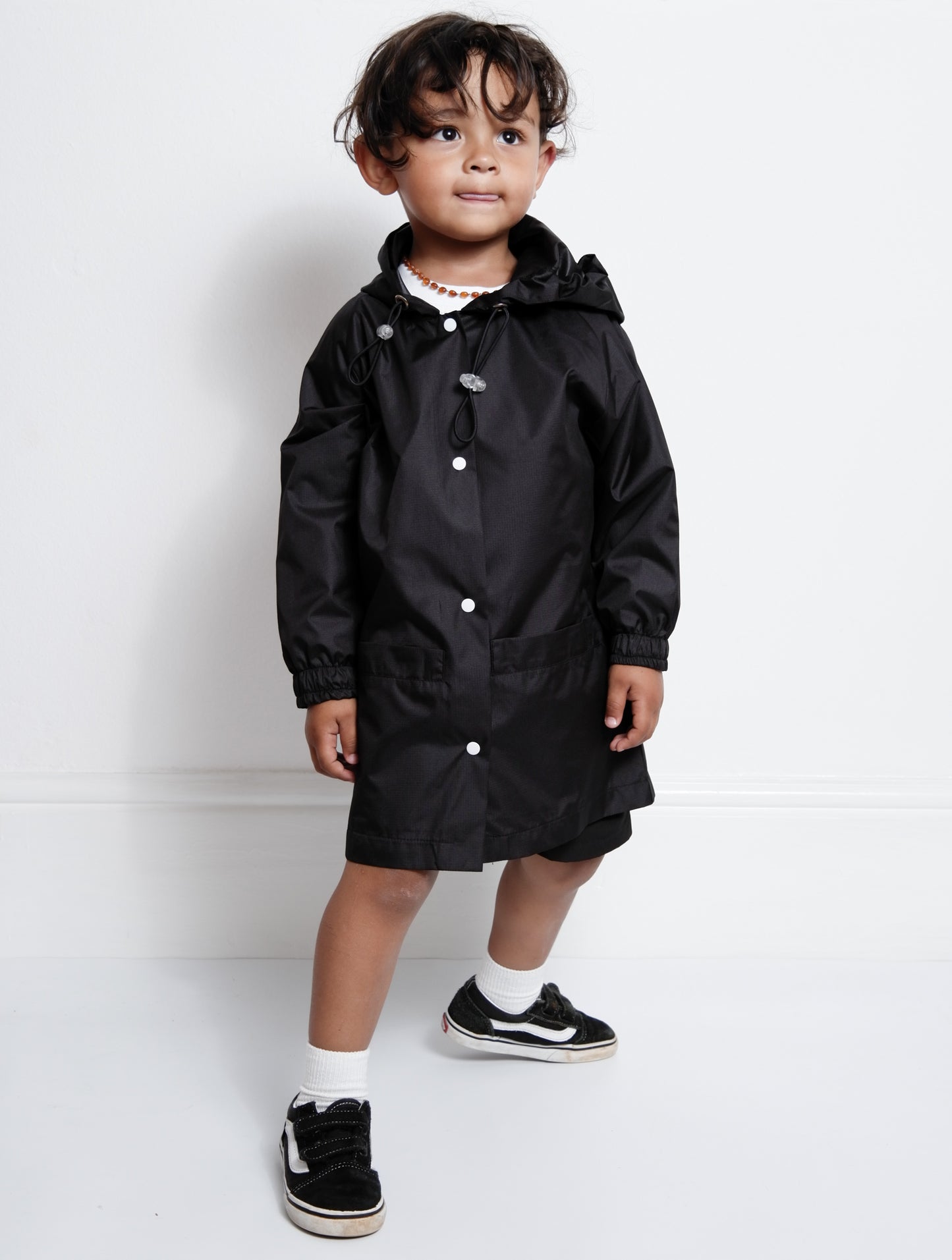 The Stormy Rain Jacket (Black)