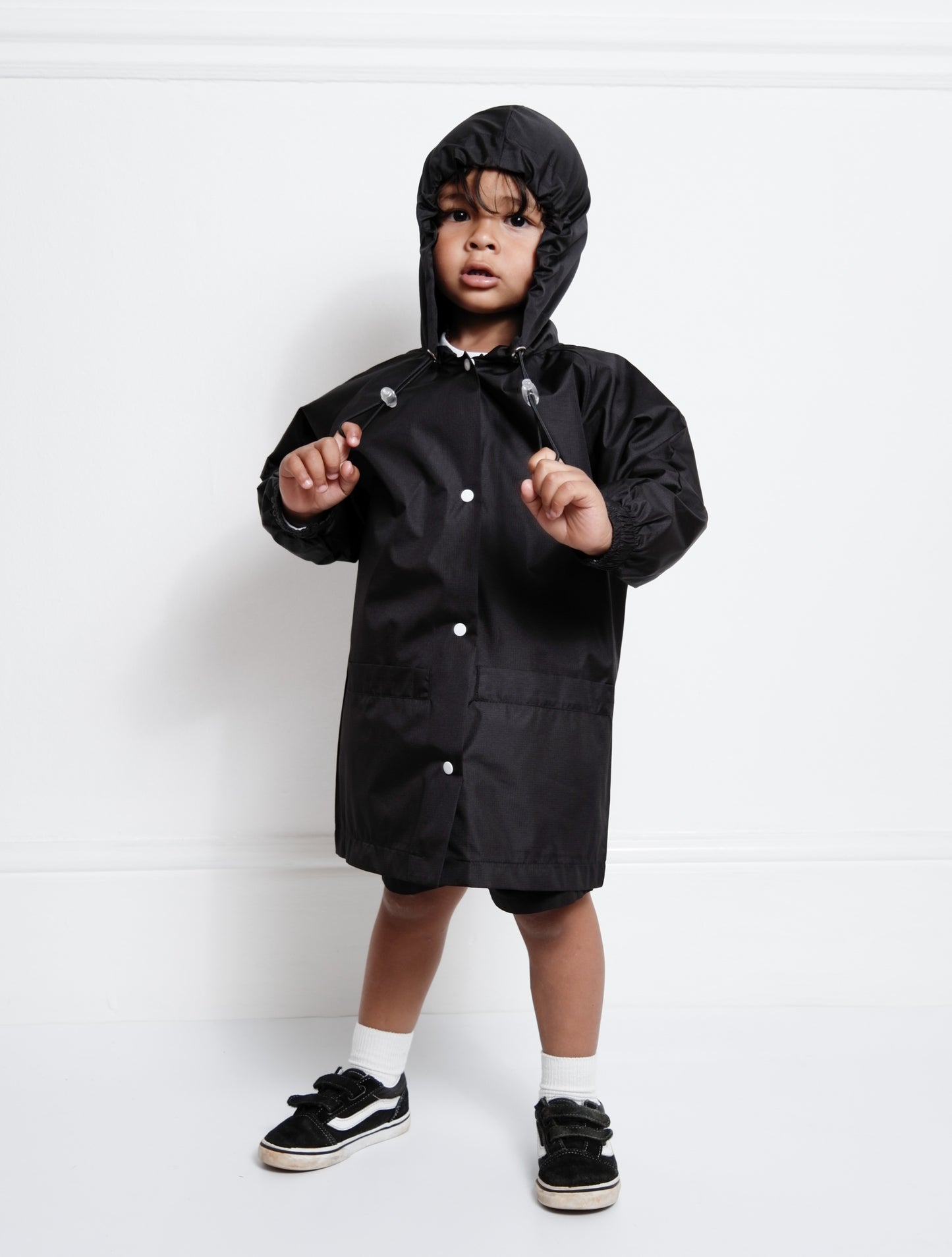 The Stormy Rain Jacket (Black)
