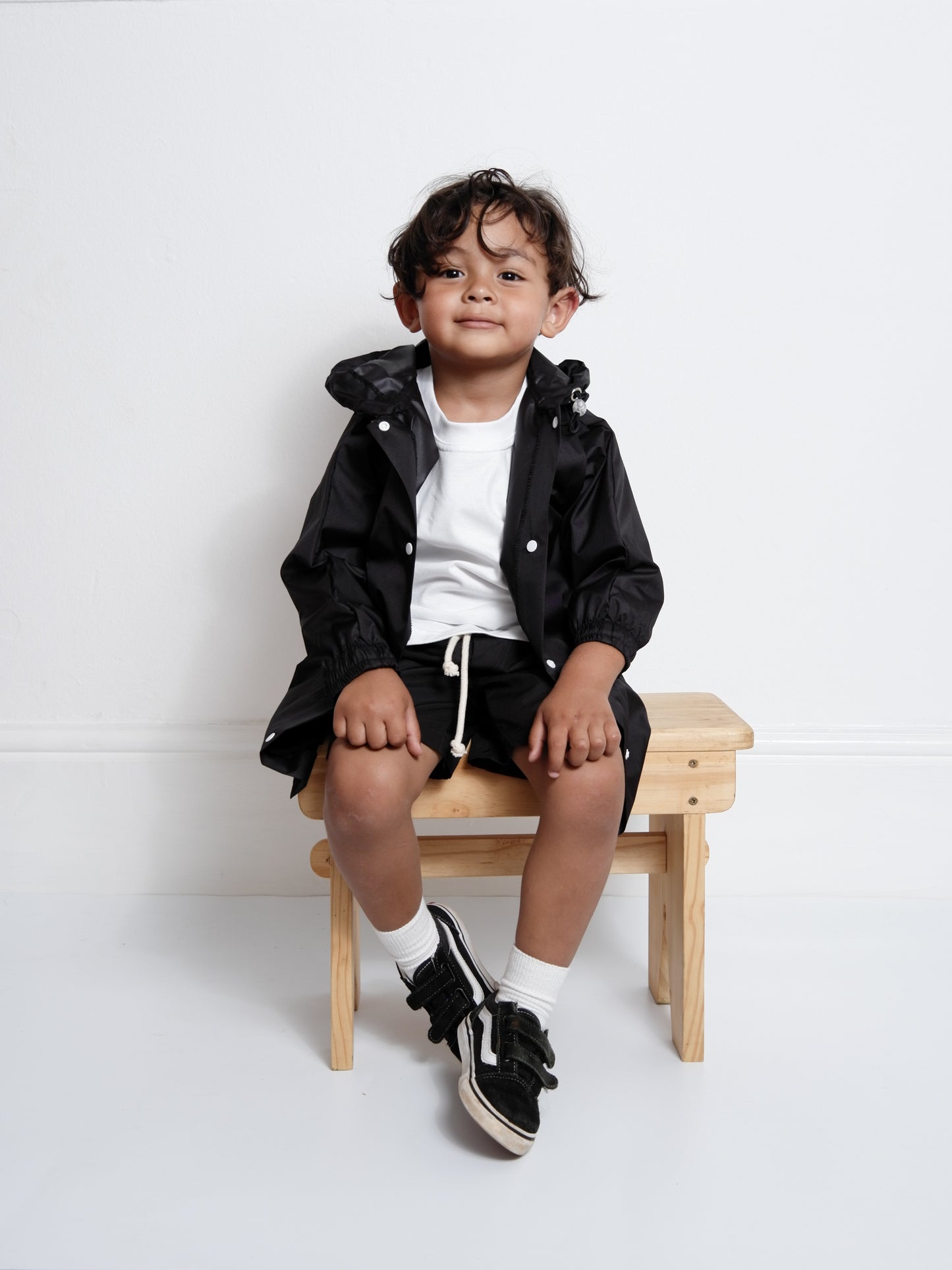The Stormy Rain Jacket (Black)