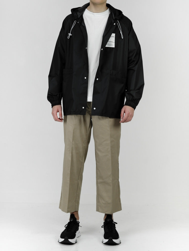 Ripstop Waterproof Rain Jacket (Black)