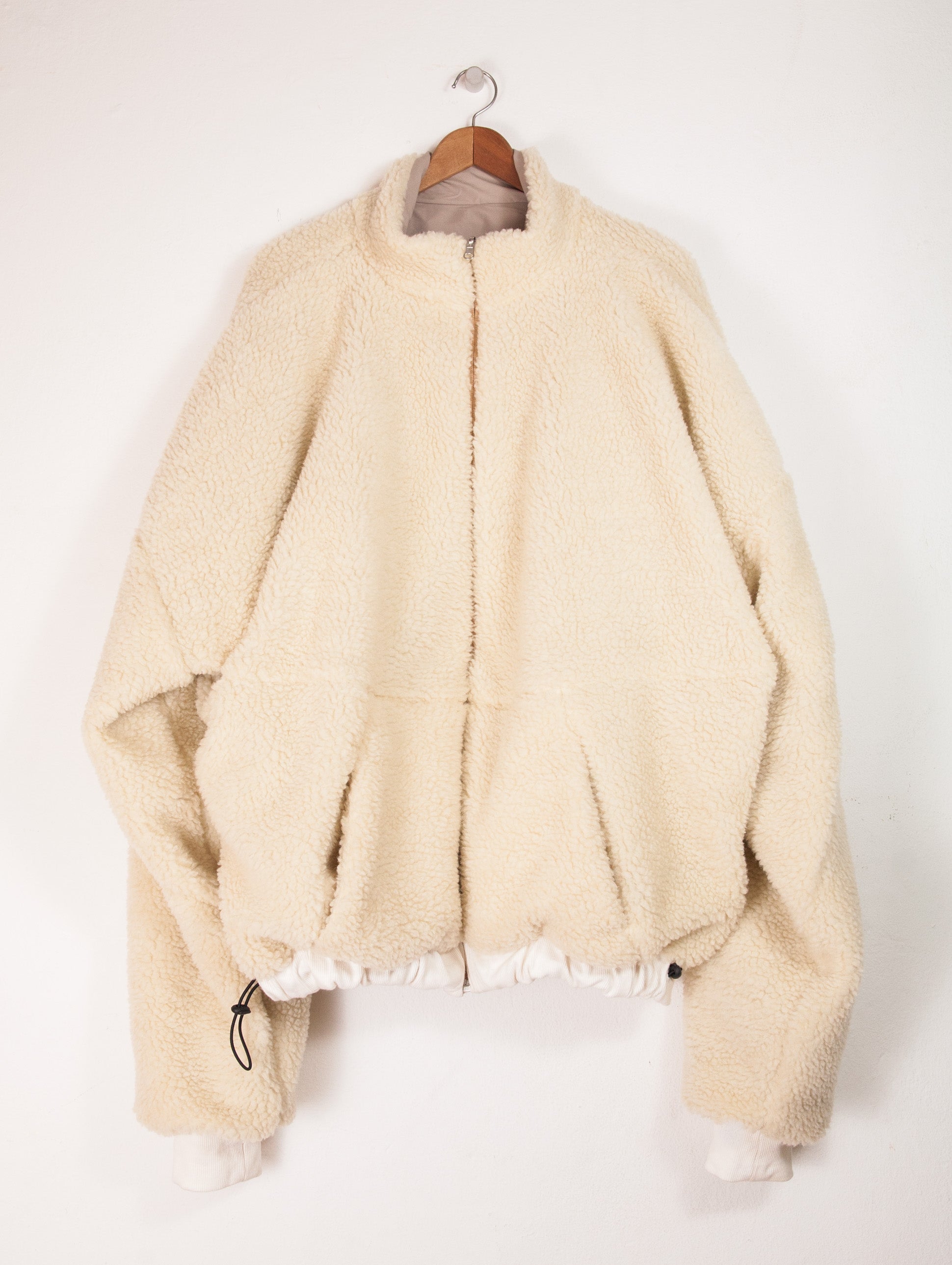 Oversized Reversible Jacket (Mallow Fleece)