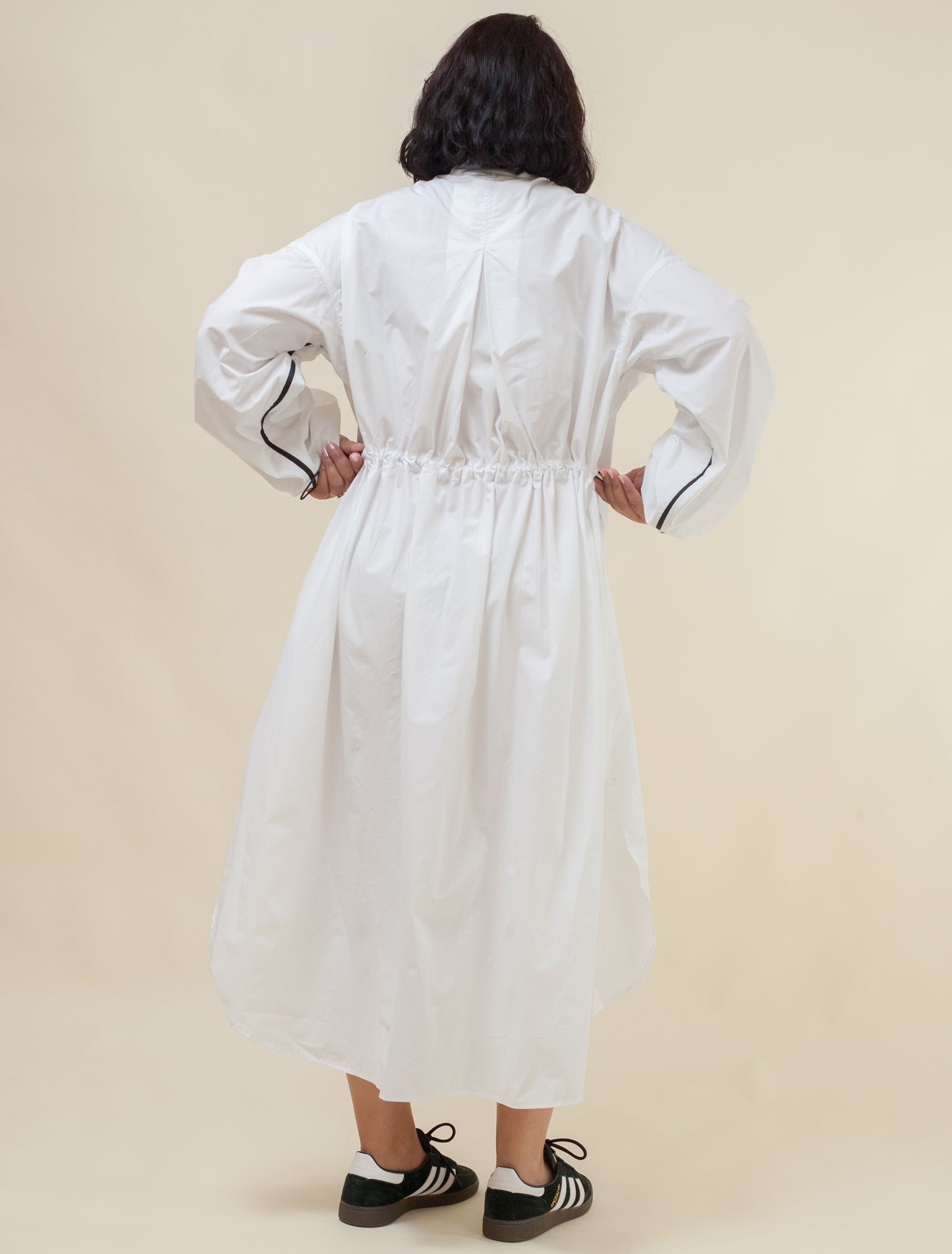 Asia Dress Cotton Poplin (White)