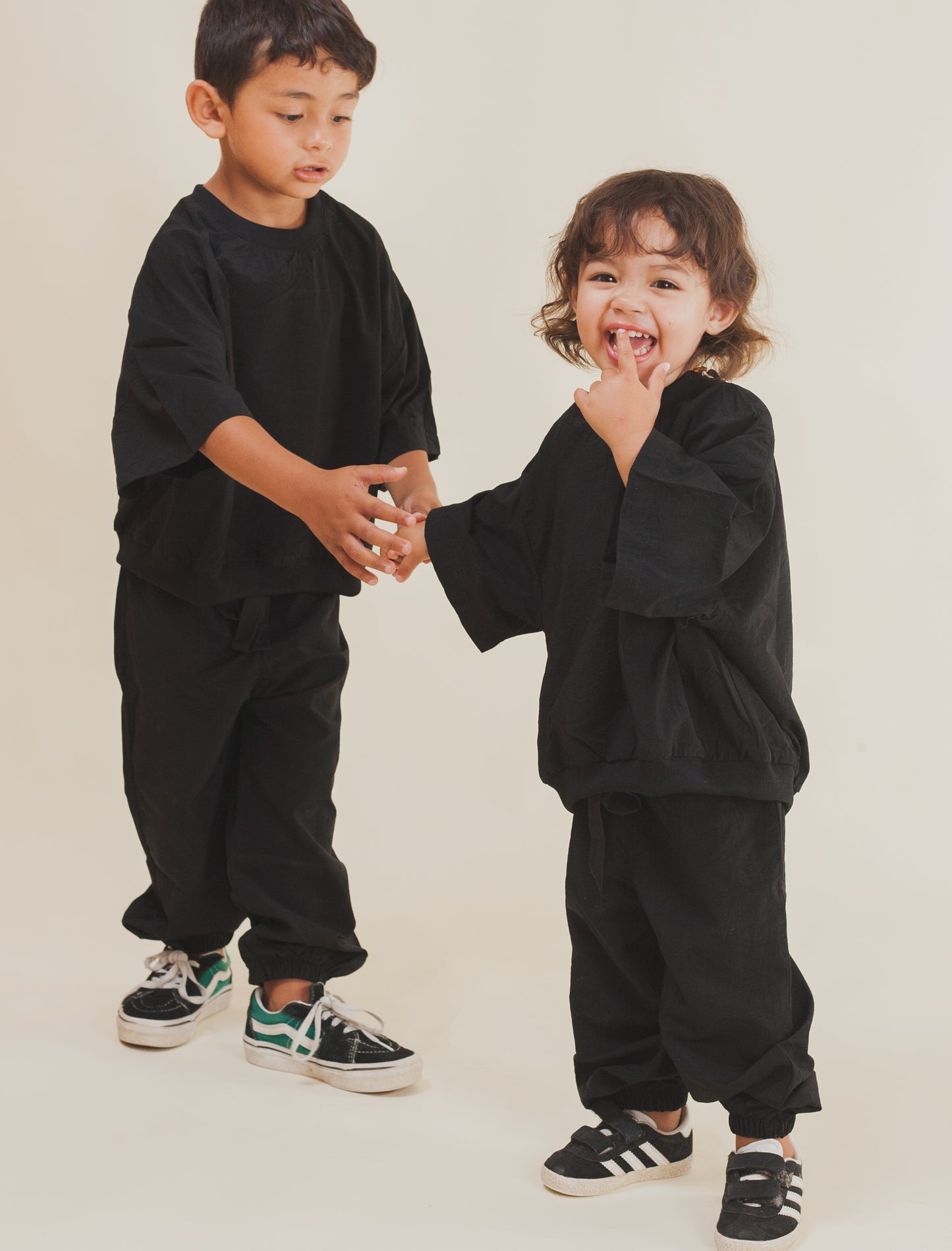 Oversized Kids set- Black