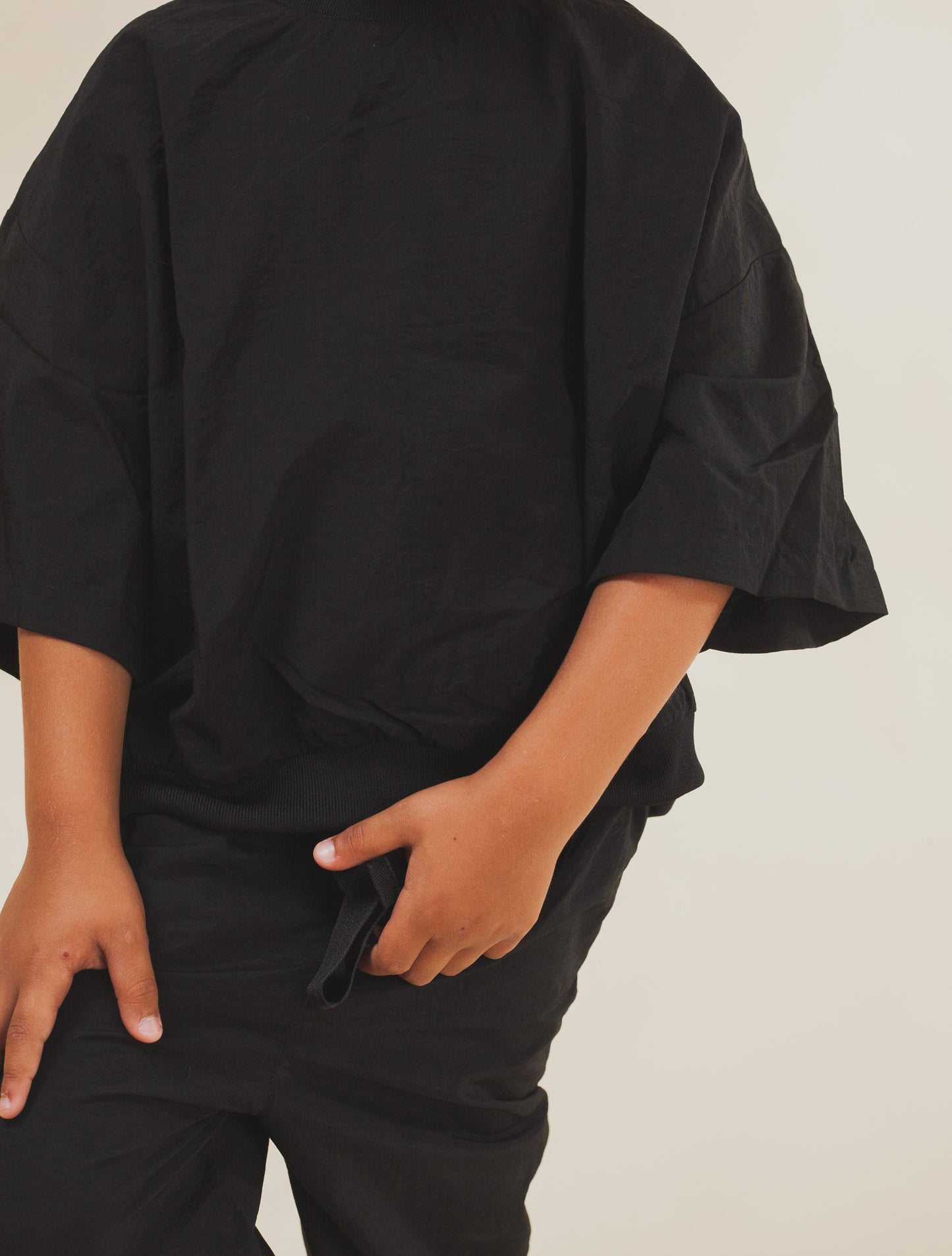 Oversized Kids set- Black