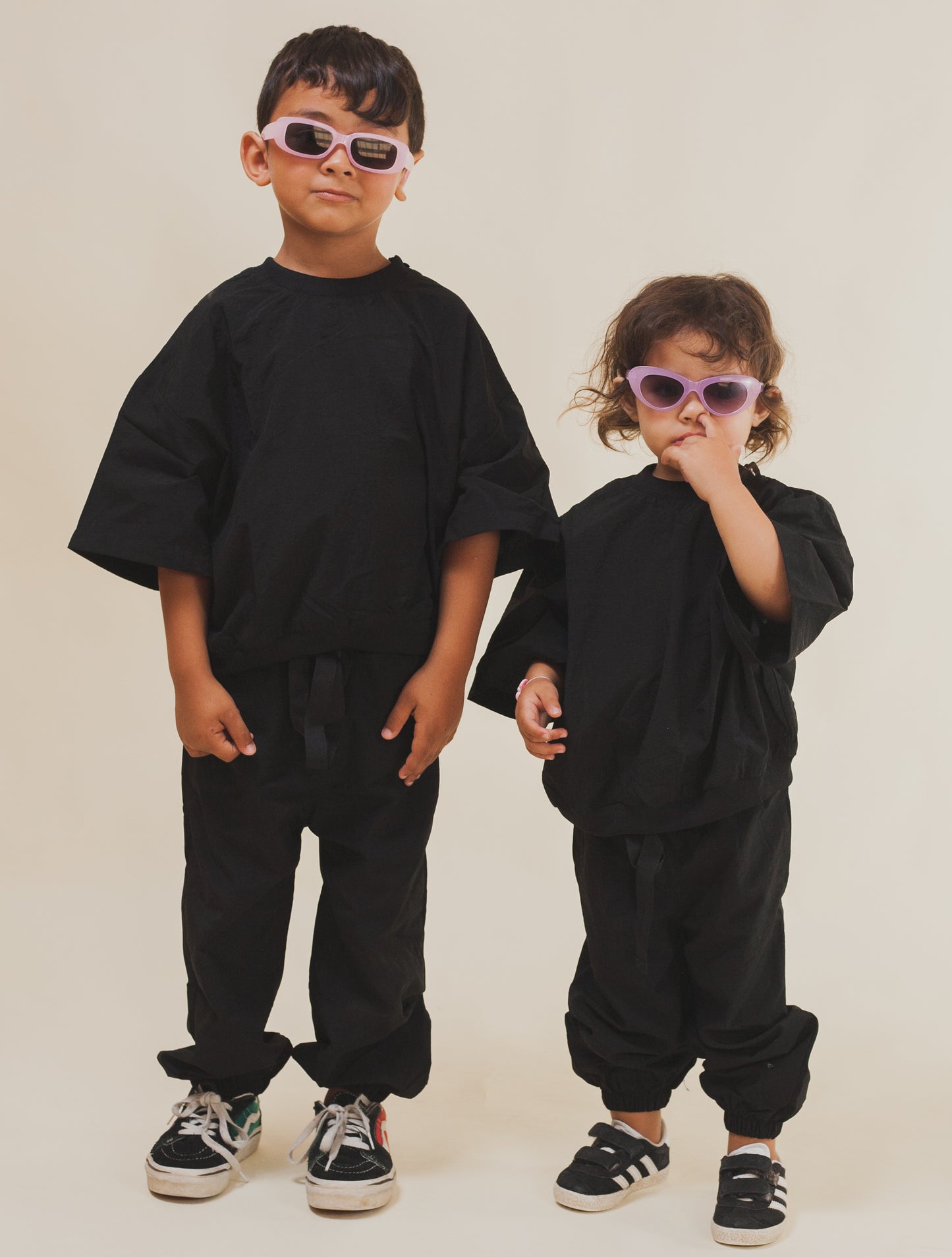 Oversized Kids set- Black