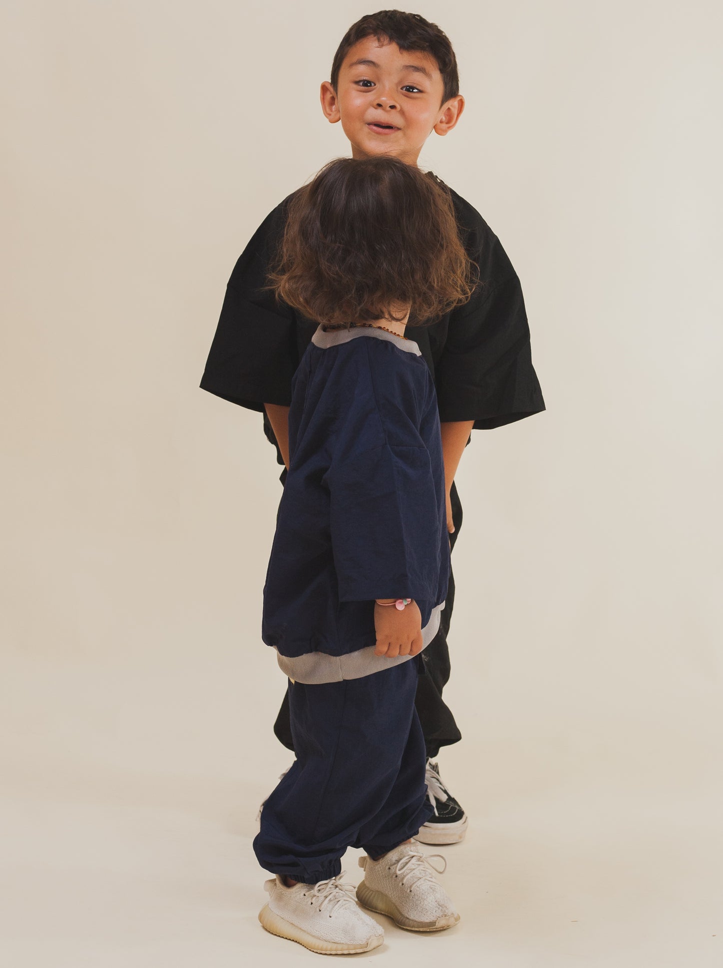 Oversized Kids set- Navy