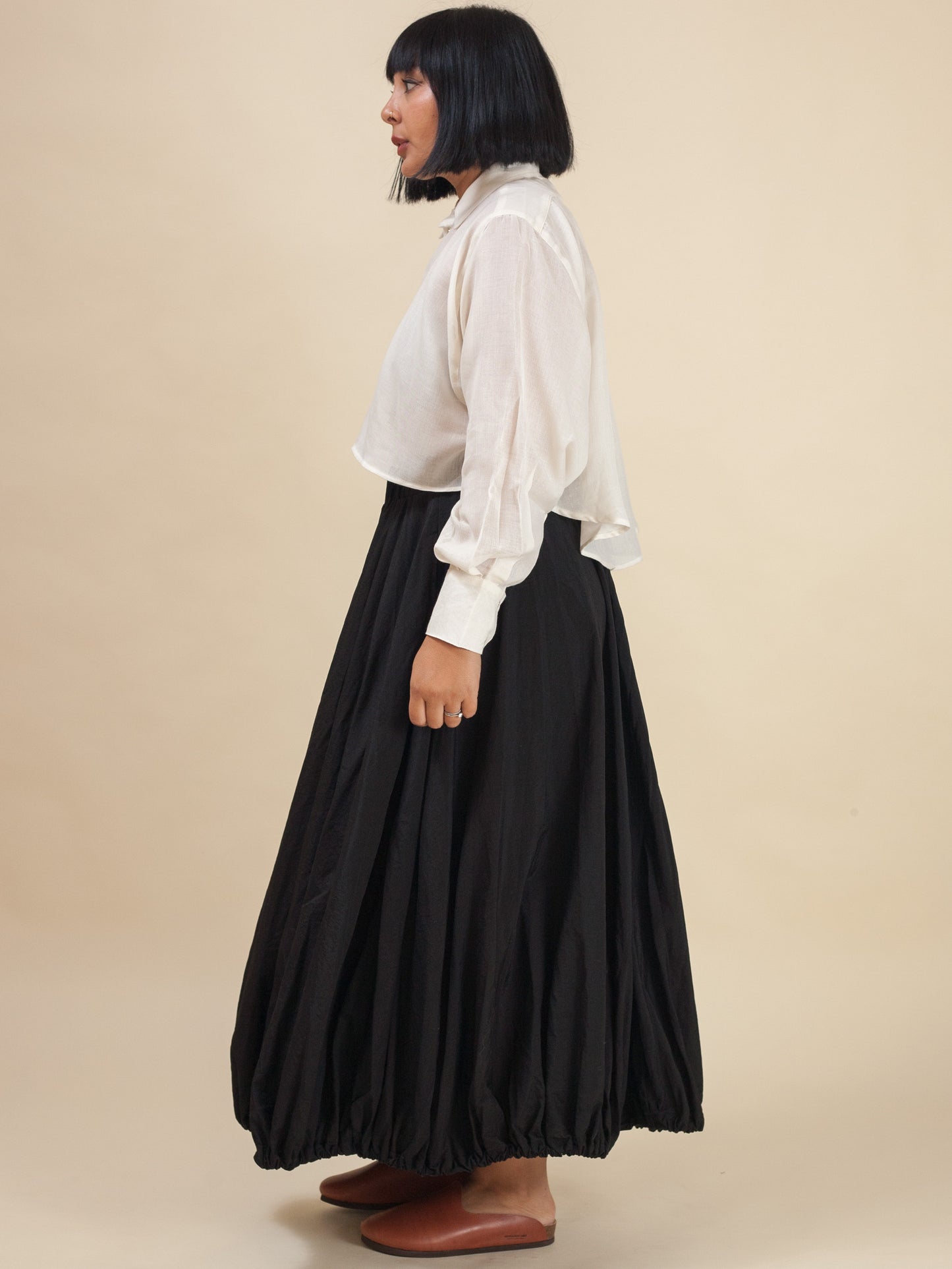 Ginza Skirt Tech (Black)