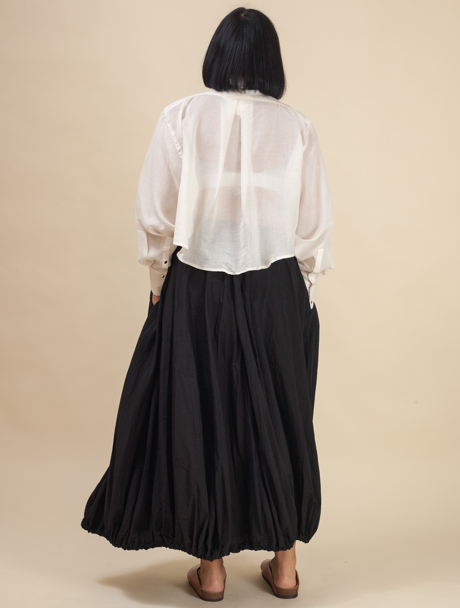 Ginza Skirt Tech (Black)