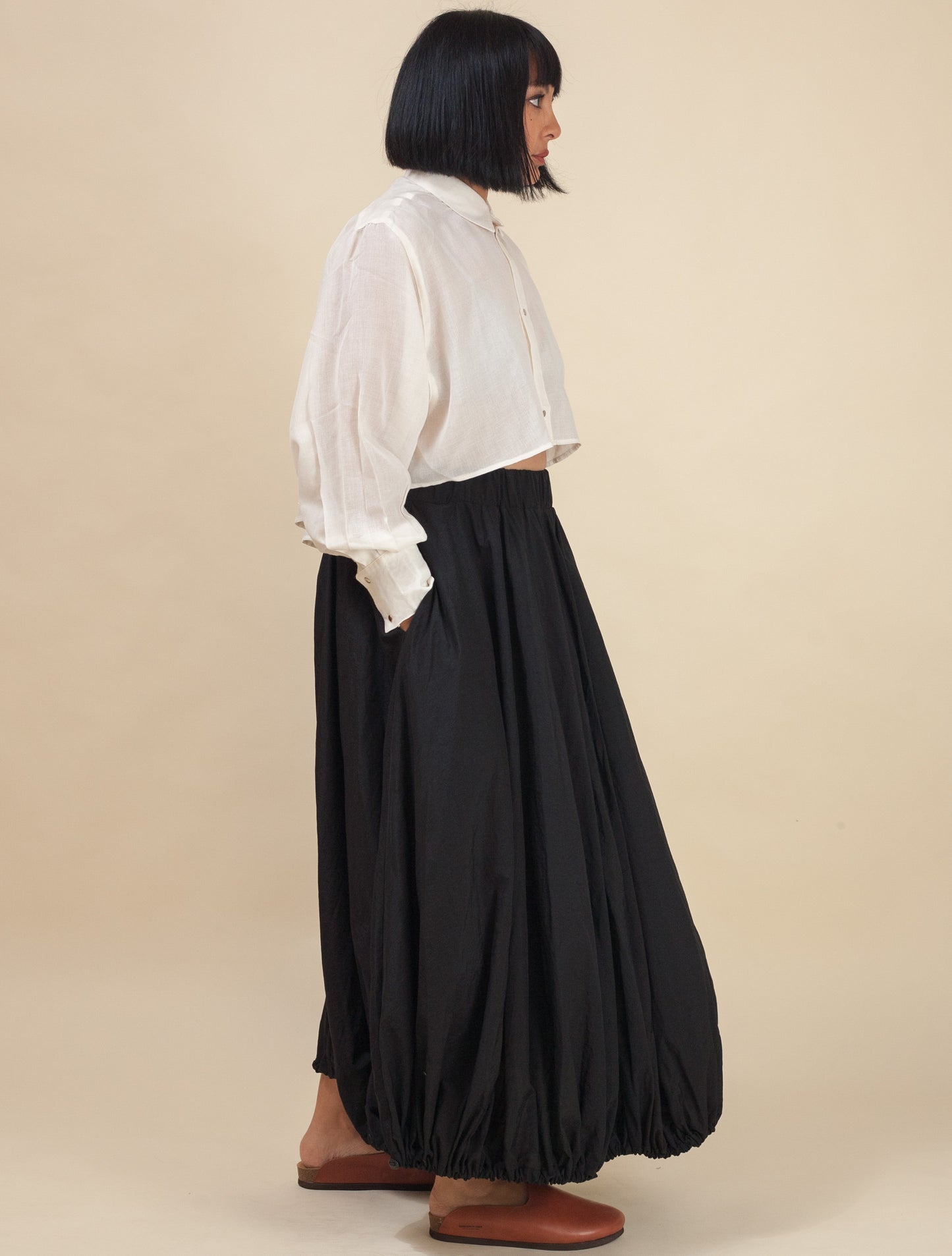 Ginza Skirt Tech (Black)