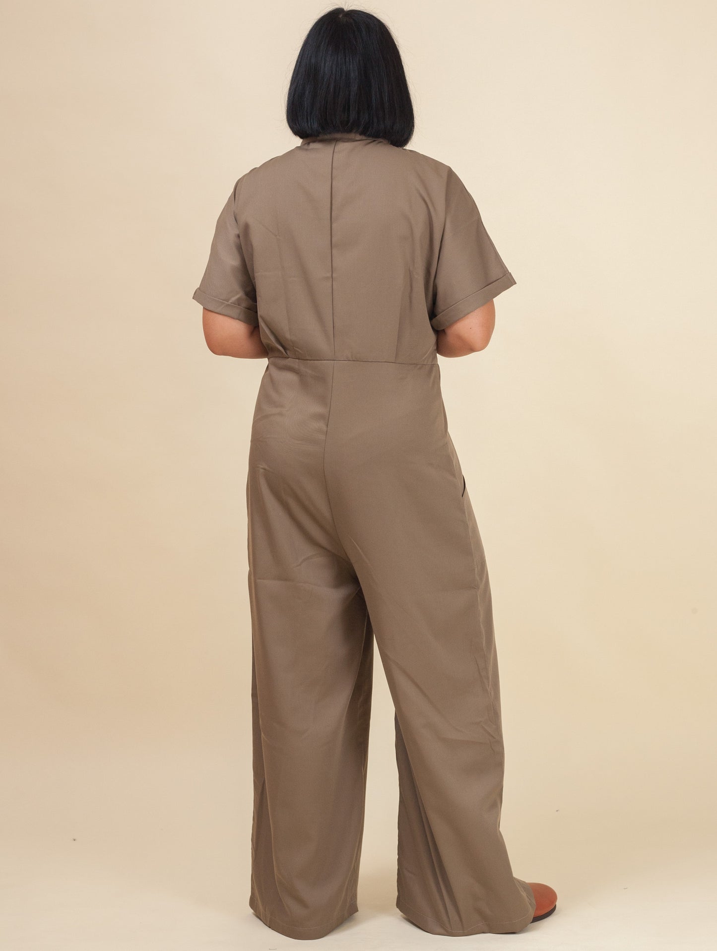 Aviation Jumpsuit (Olive)