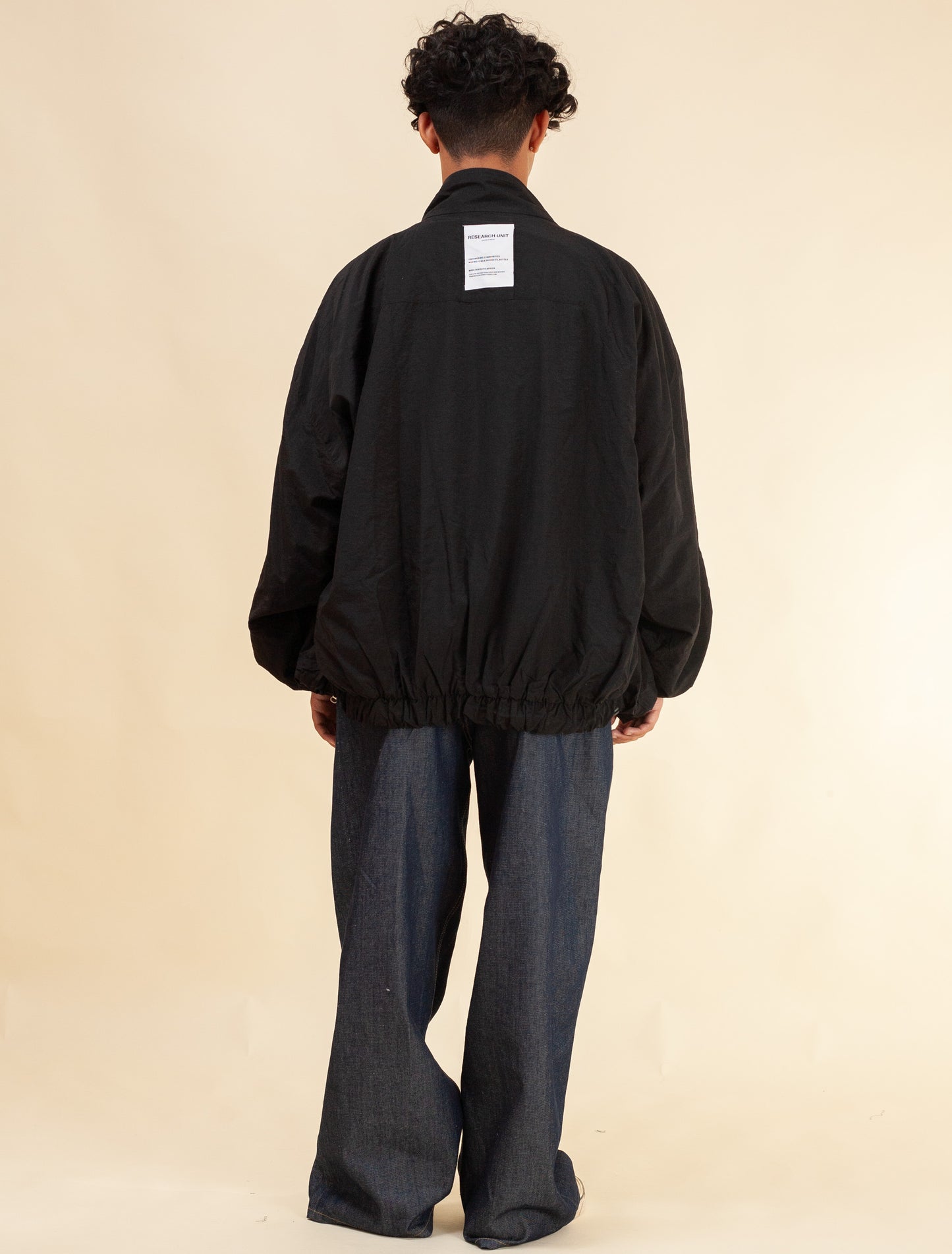 Oversized Reversible Jacket (Black)