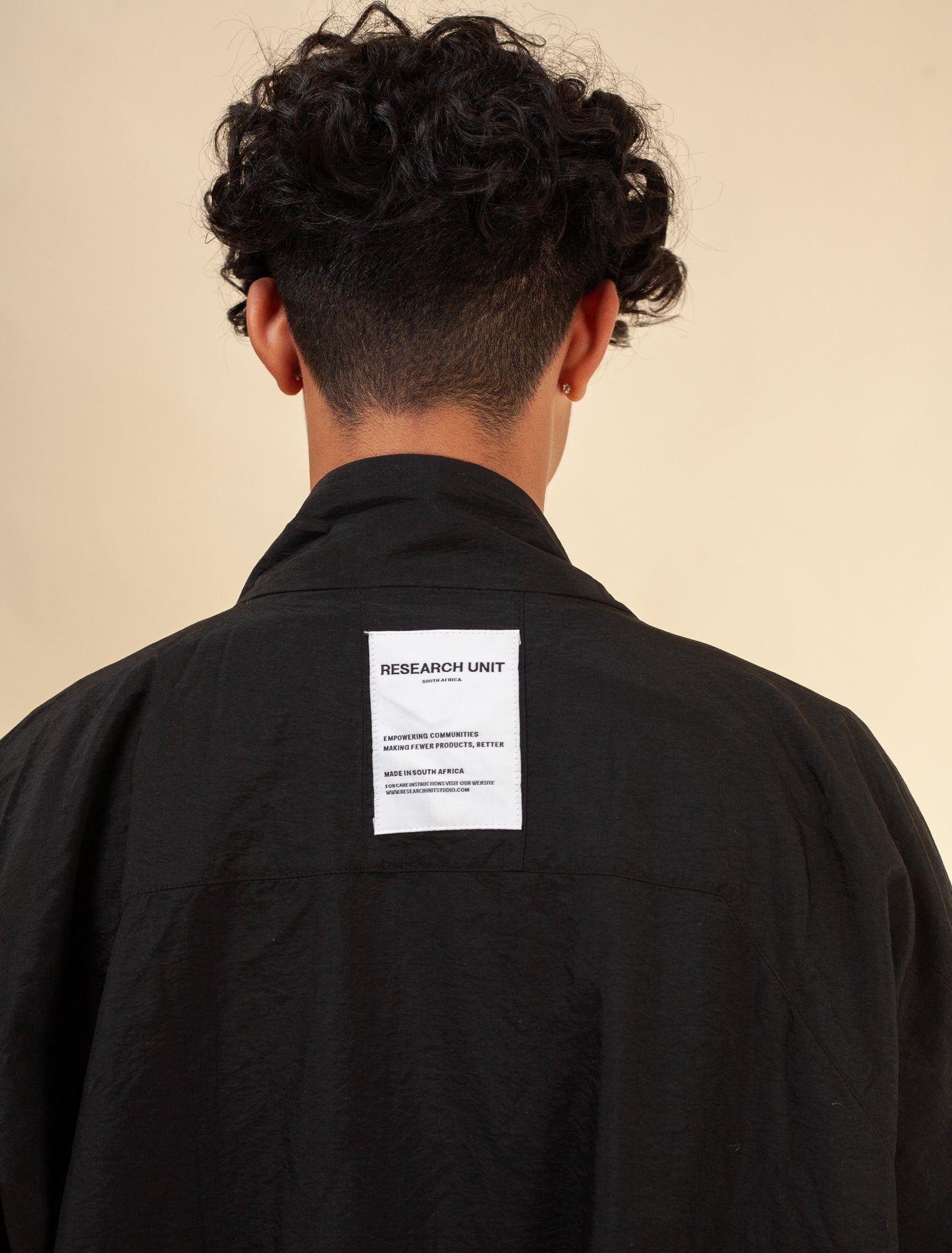 Oversized Reversible Jacket (Black)