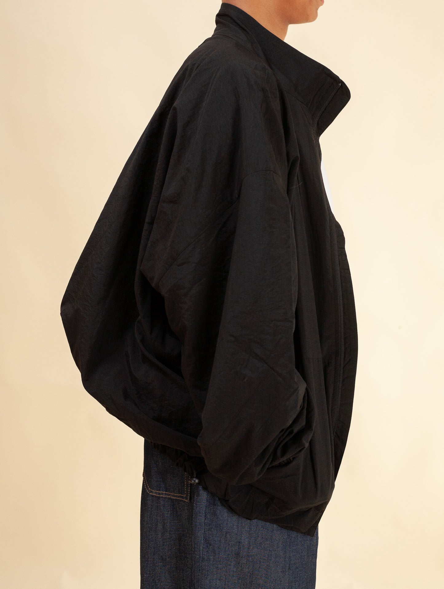 Oversized Reversible Jacket (Black)