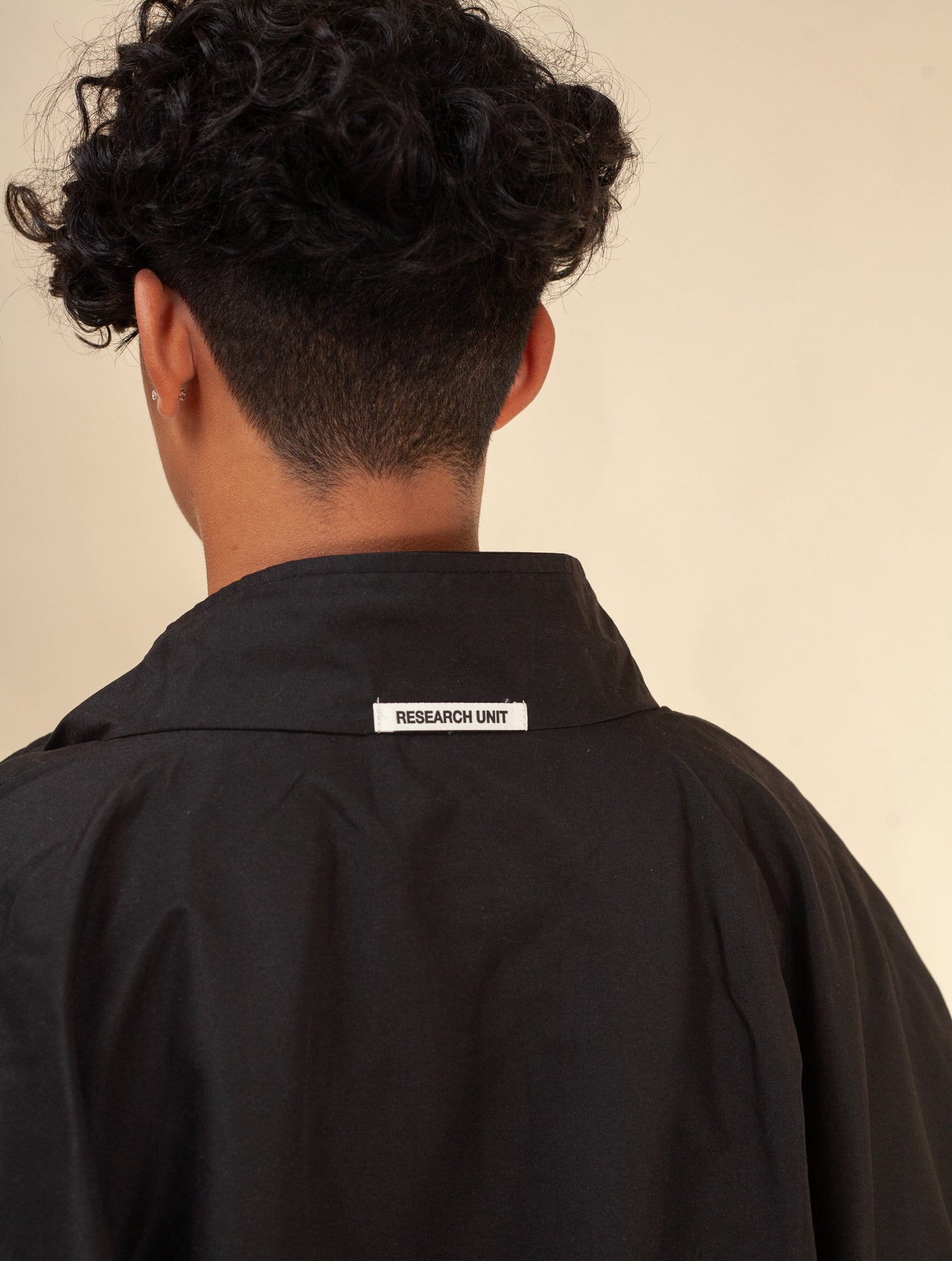 Oversized Reversible Jacket (Black)