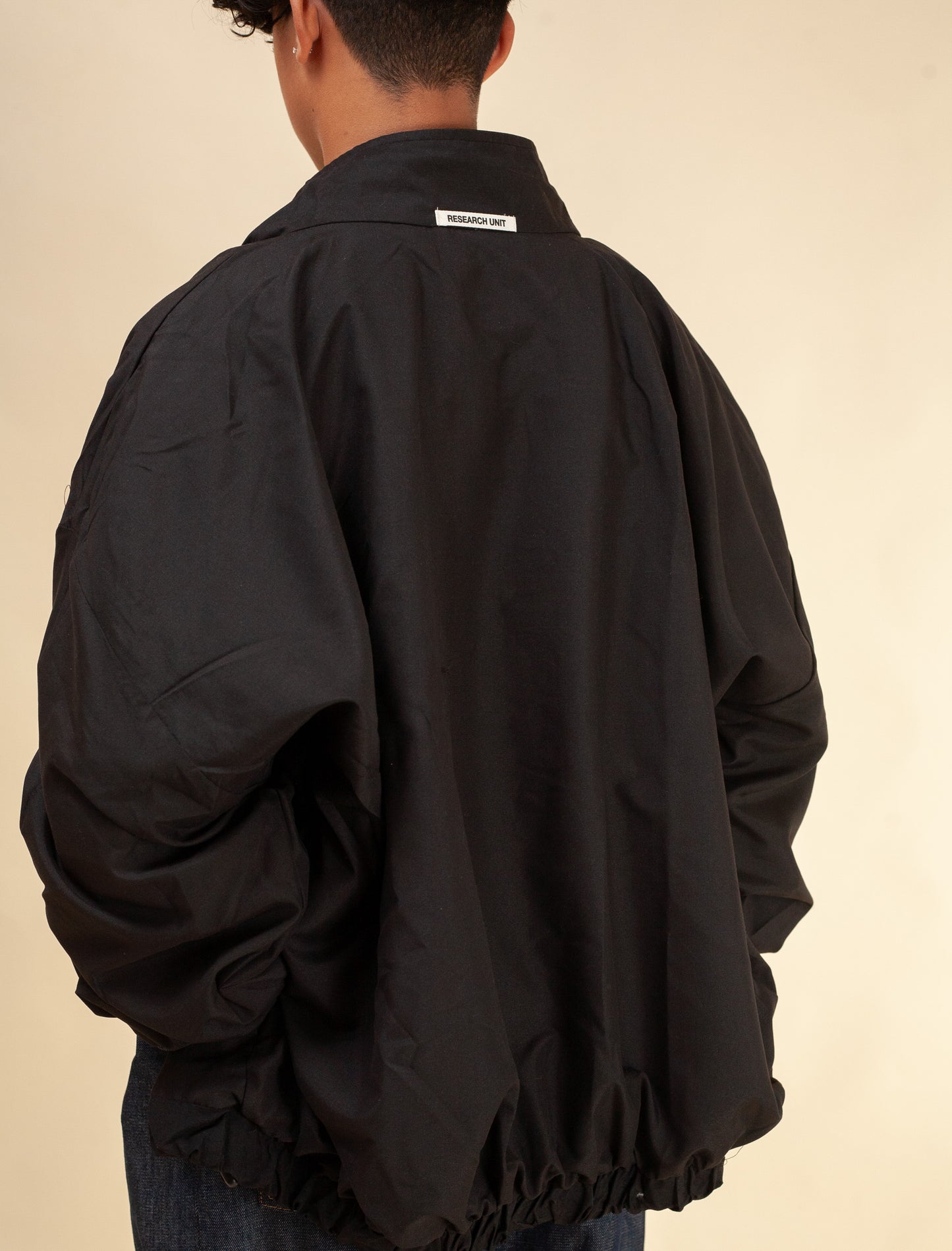 Oversized Reversible Jacket (Black)