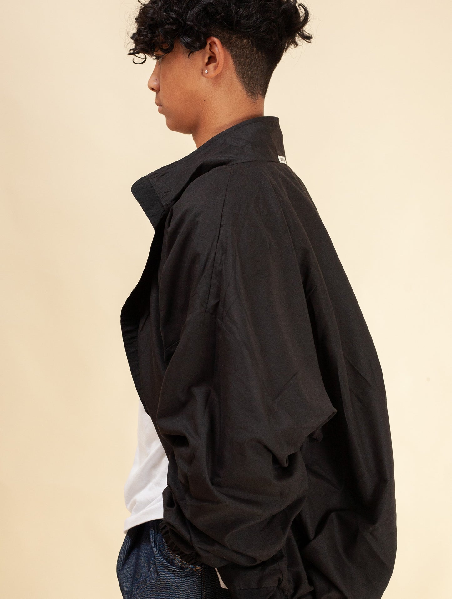 Oversized Reversible Jacket (Black)