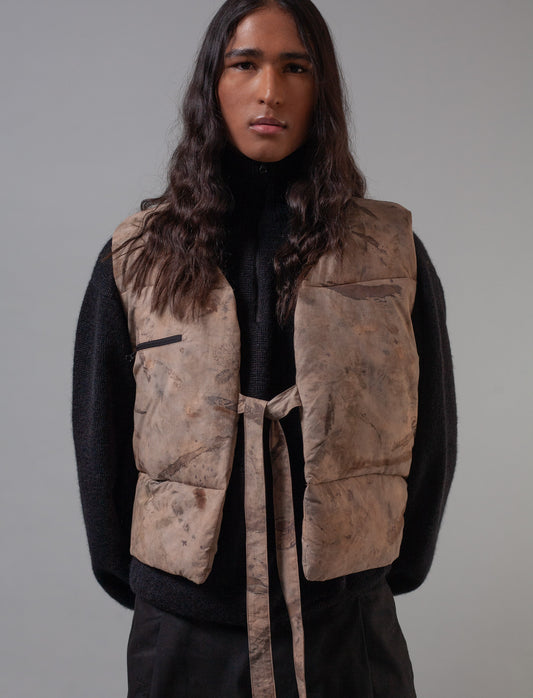 Botany Sleeveless Puffer