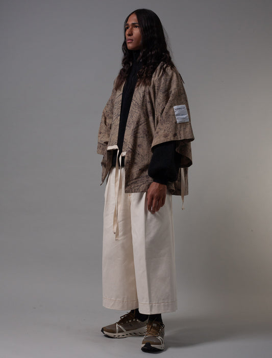 Demna cropped pants ( Off-White )