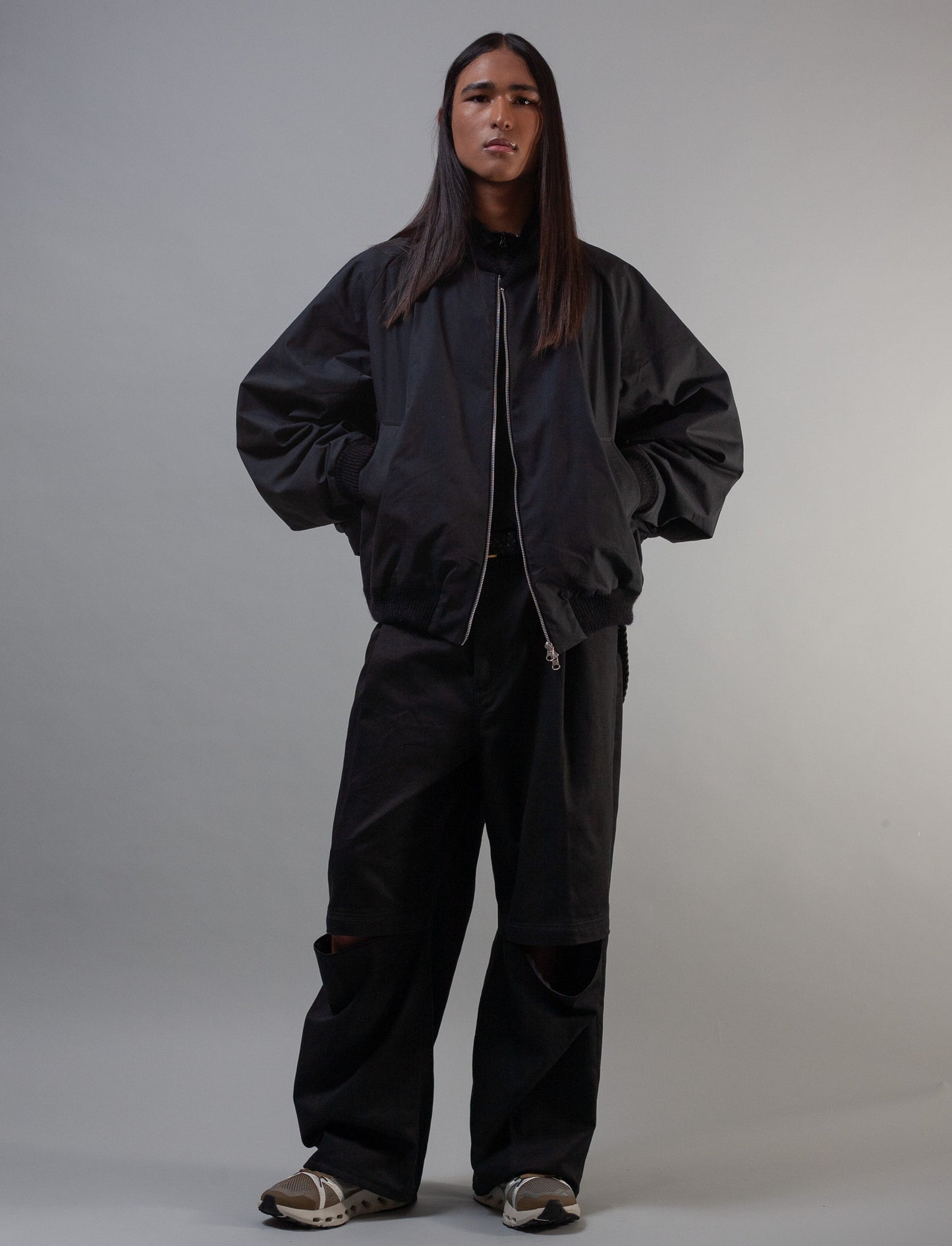 Toyama Bomber Jacket ( Black )