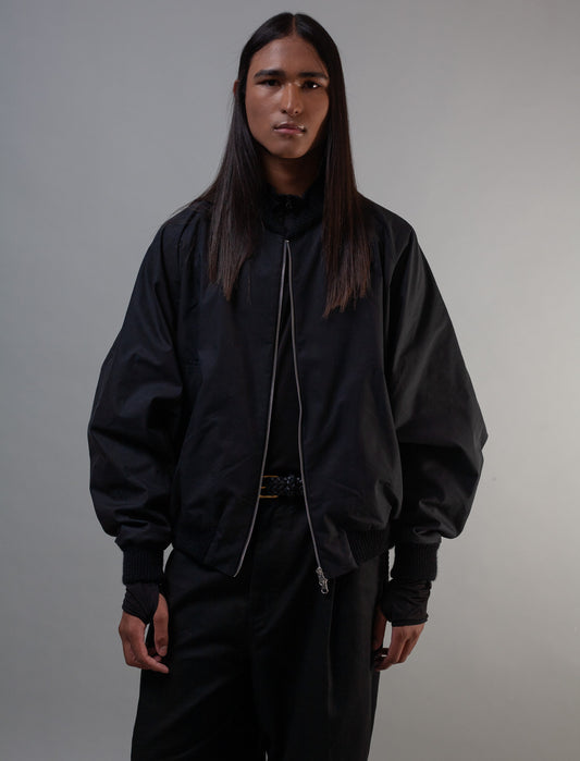 Toyama Bomber Jacket ( Black )
