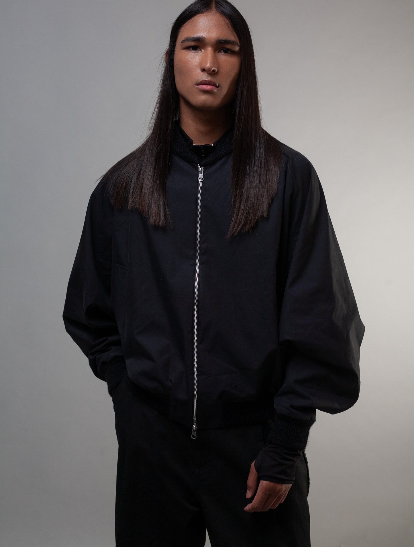 Toyama Bomber Jacket ( Black )