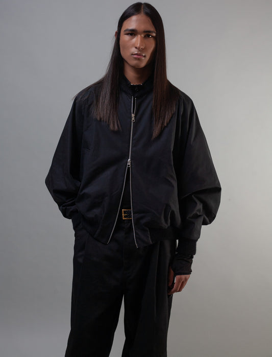 Toyama Bomber Jacket ( Black )