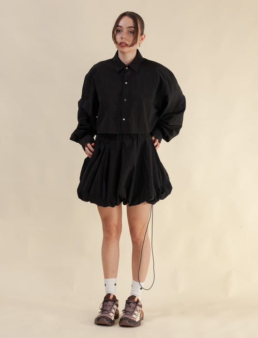 Nayoto skirt tech ( black)