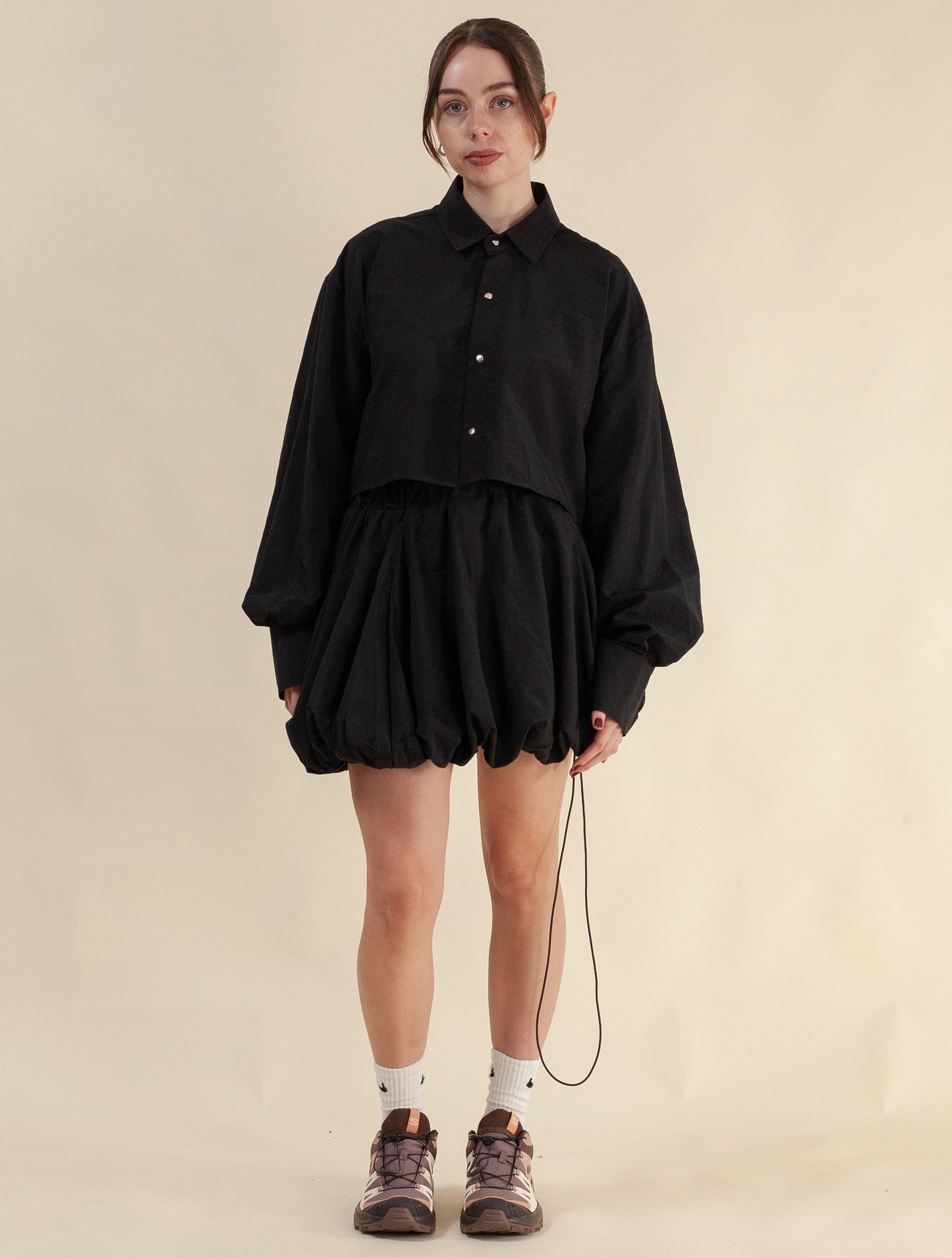 Nayoto skirt tech ( black)