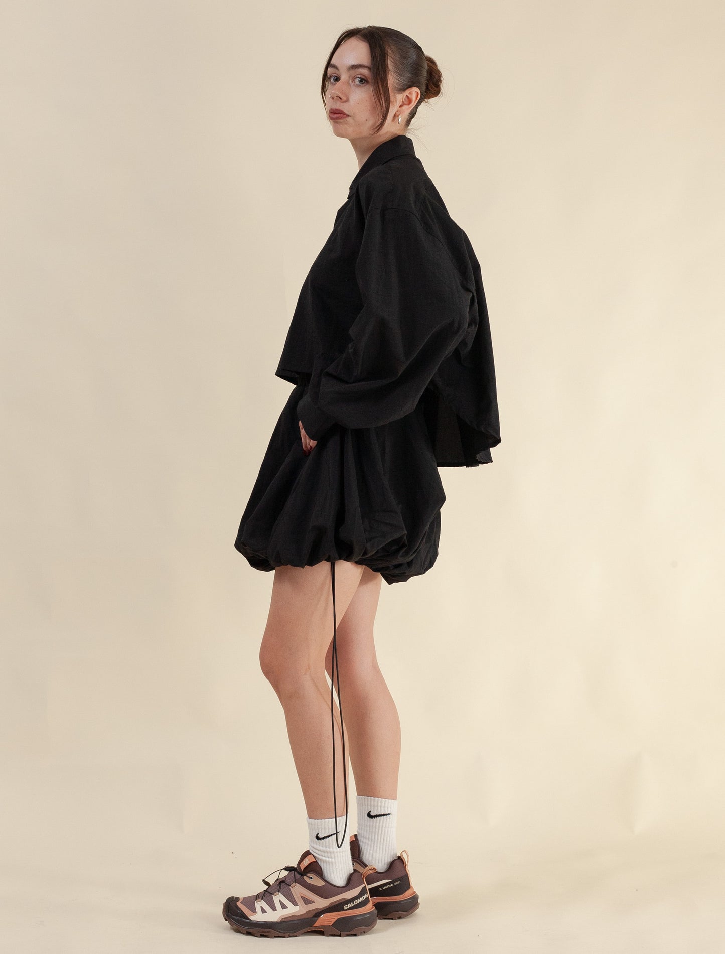 Nayoto skirt tech ( black)