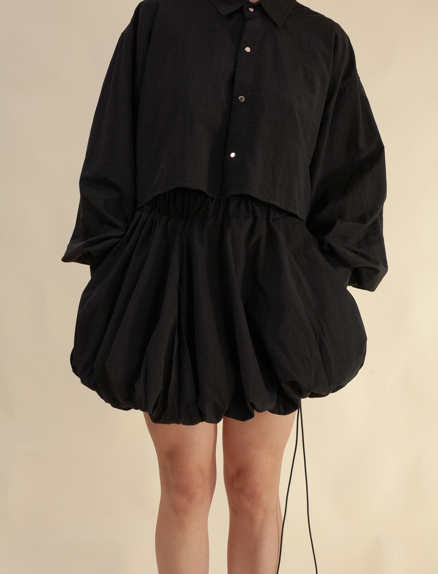 Nayoto skirt tech ( black)