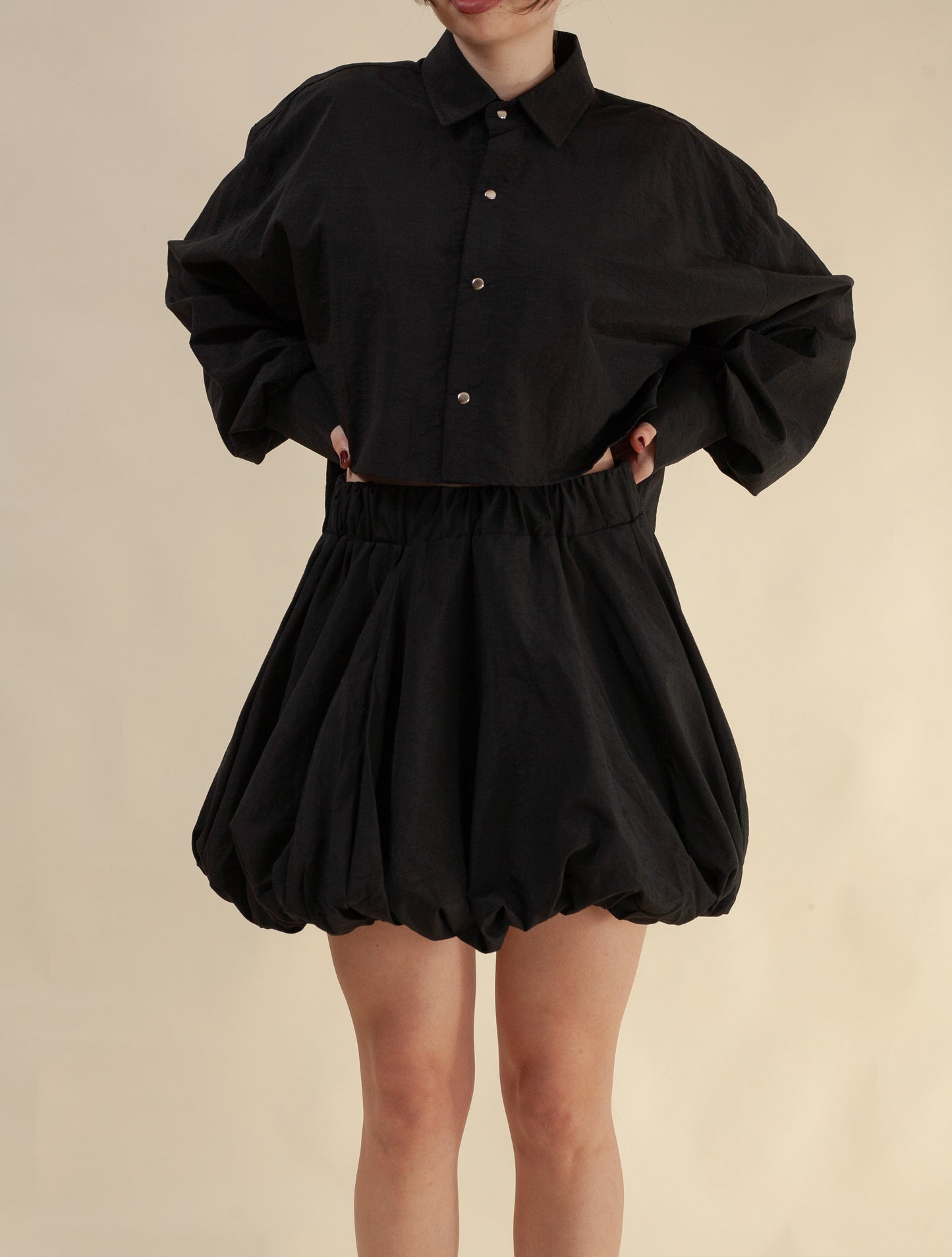 Nayoto skirt tech ( black)