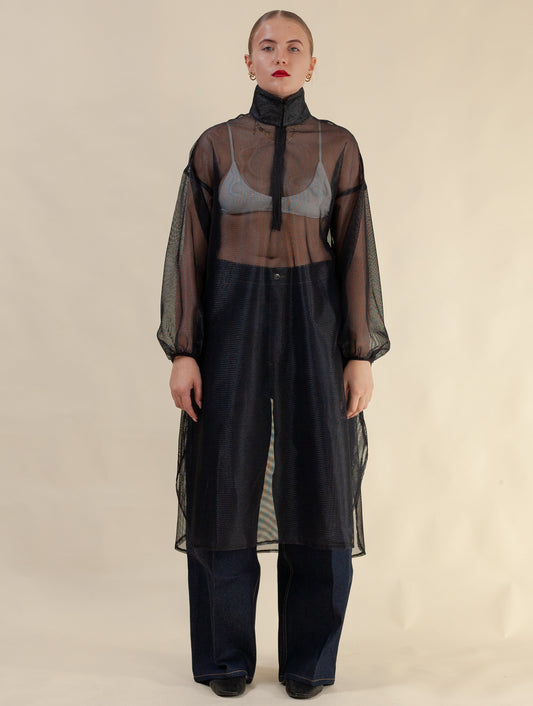 Asia Dress ( Mesh black)