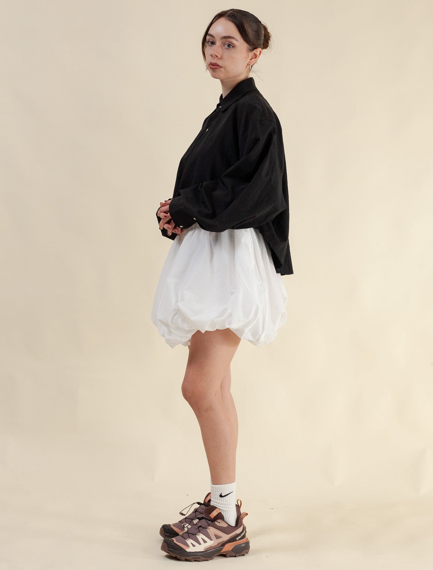 Nayoto skirt tech (white)