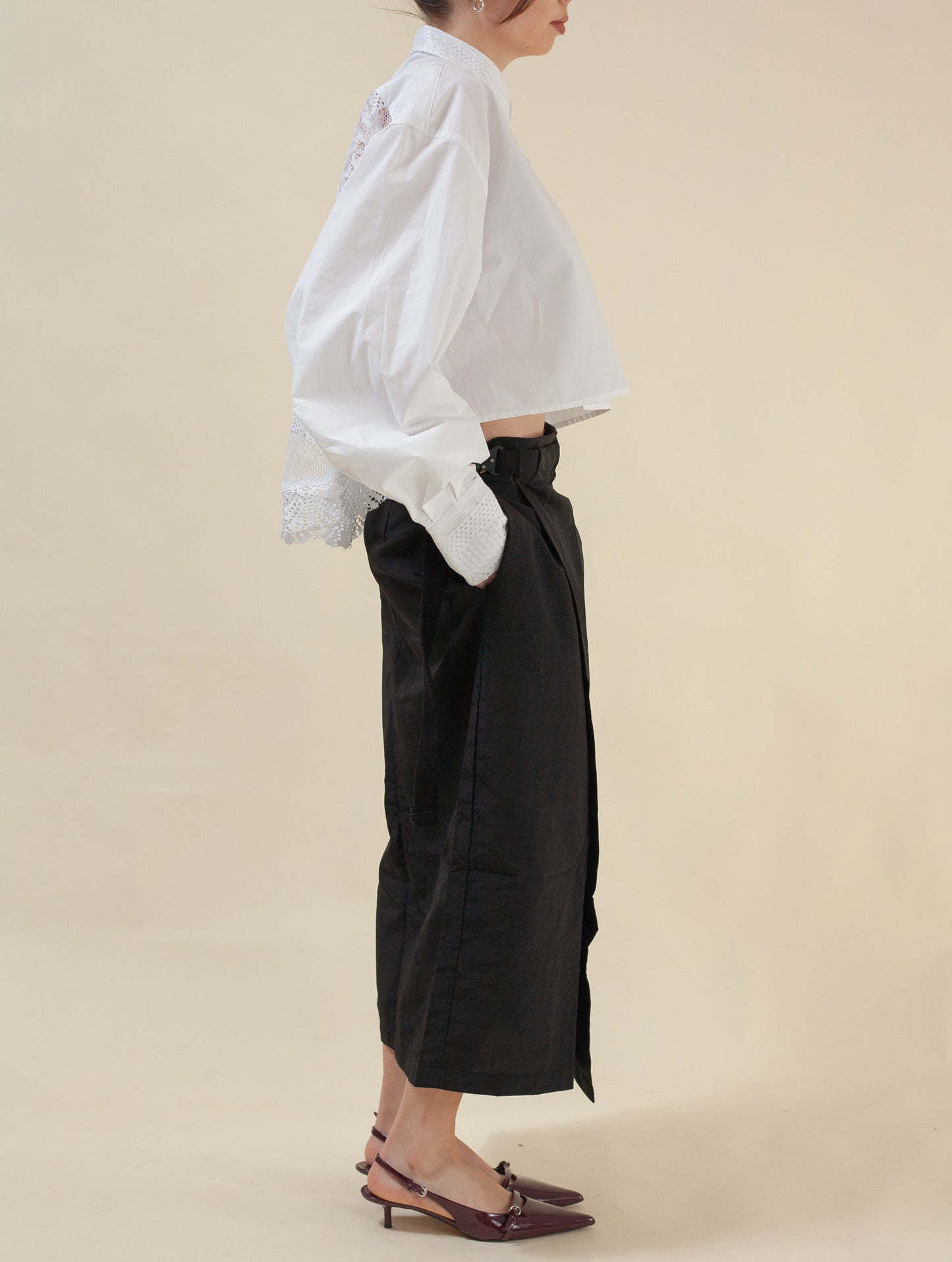 Zen-Zen Wrap Skirt (Black)
