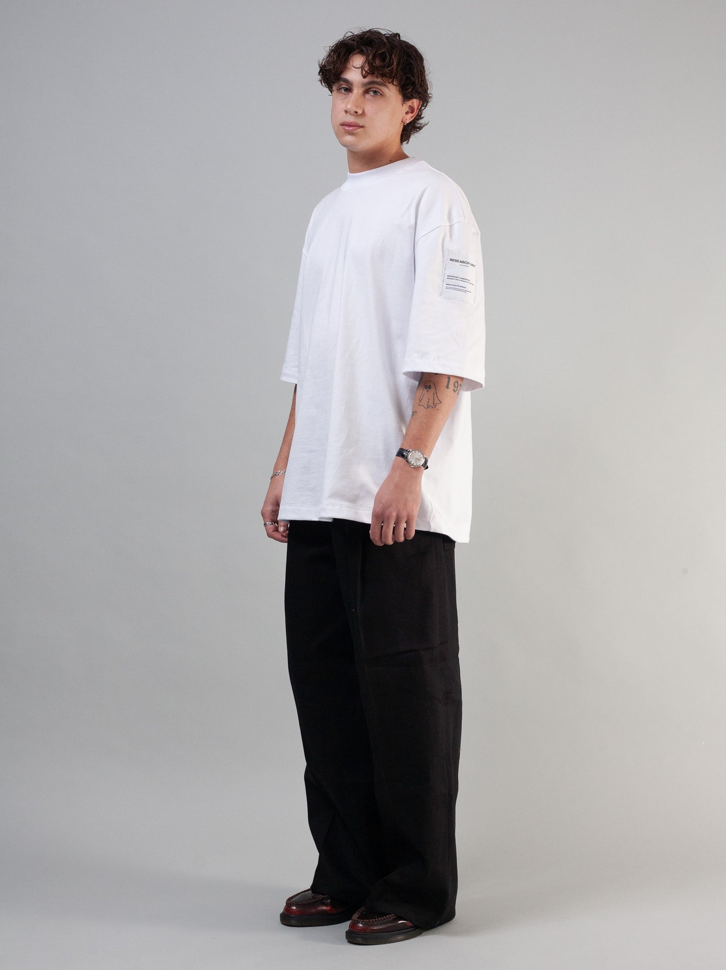 Ryo Oversized T-Shirt ( White )
