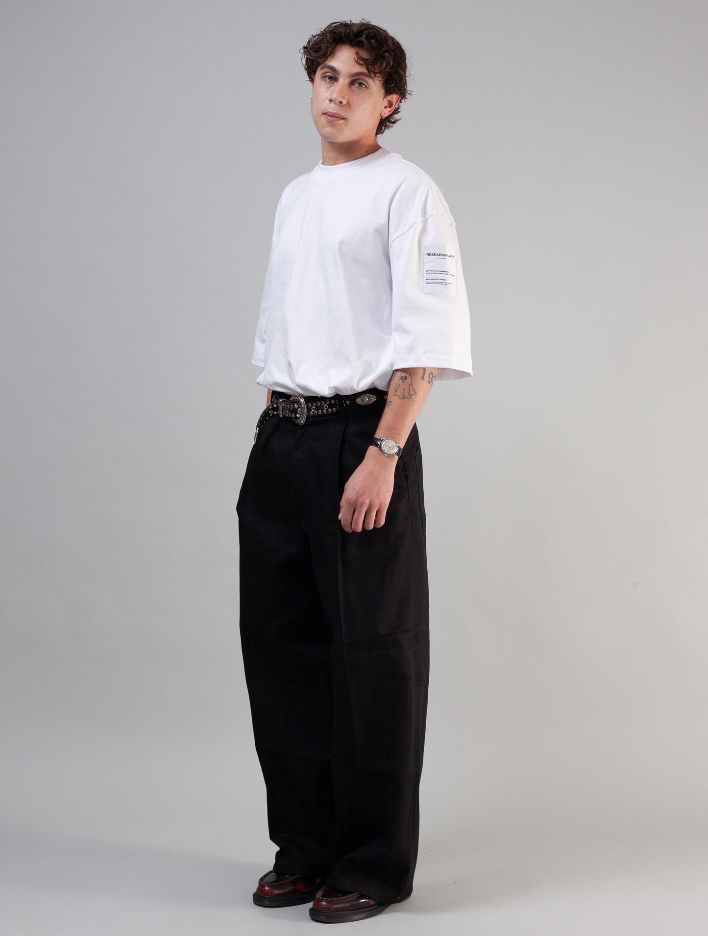 Ryo Oversized T-Shirt ( White )
