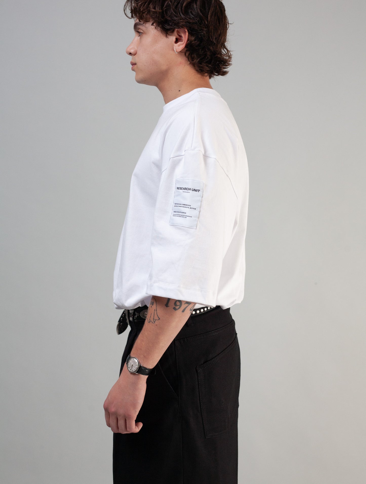 Ryo Oversized T-Shirt ( White )