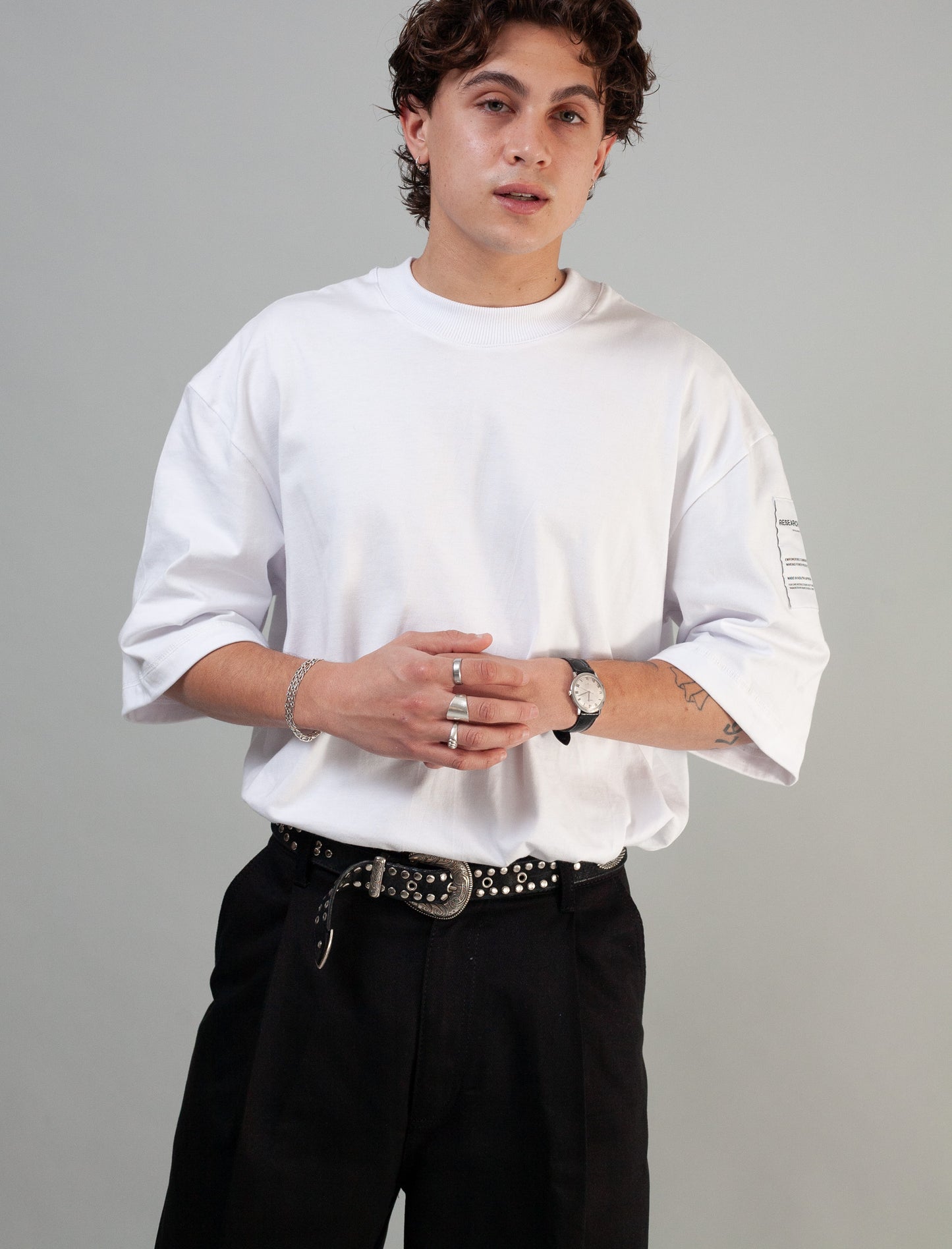 Ryo Oversized T-Shirt ( White )