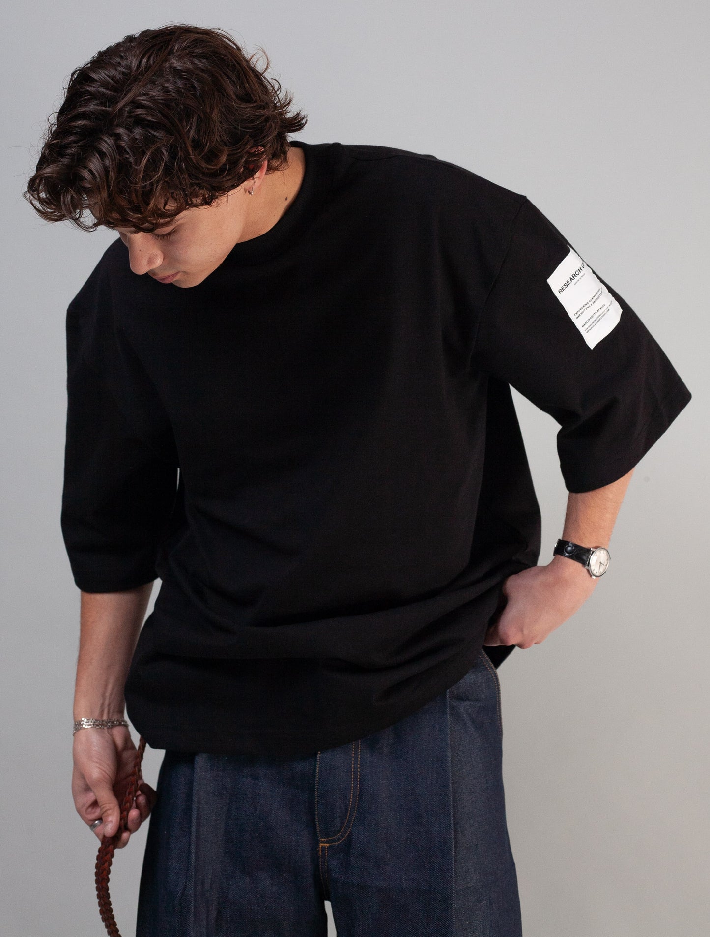Ryo Oversized T-Shirt ( Black )