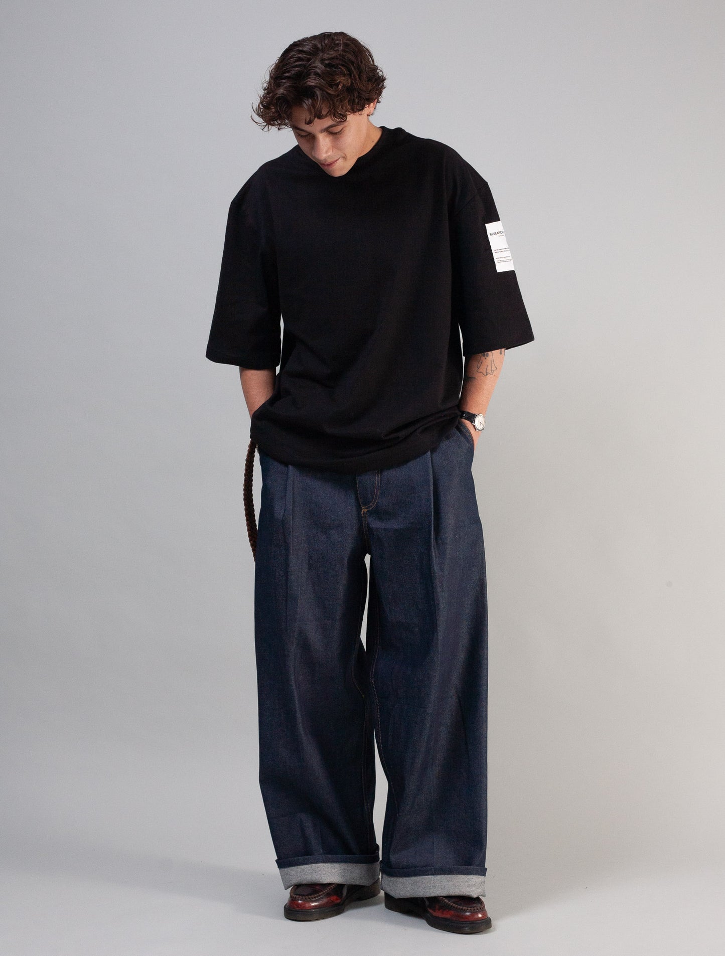 Ryo Oversized T-Shirt ( Black )