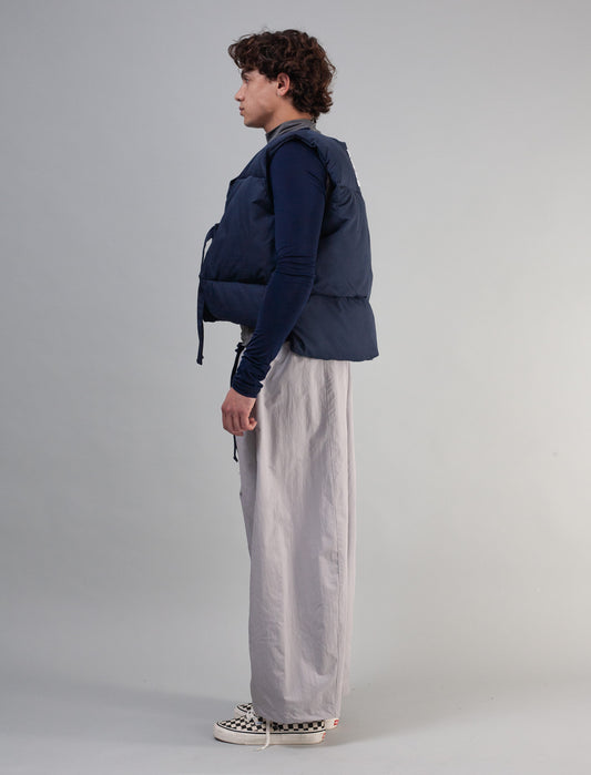 Sleeveless Puffer (Navy)