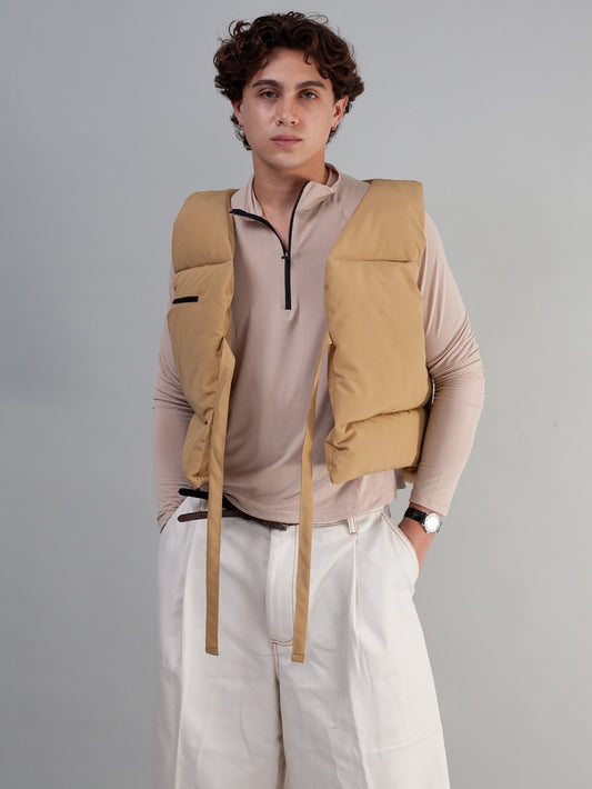 Sleeveless Puffer (Dune)
